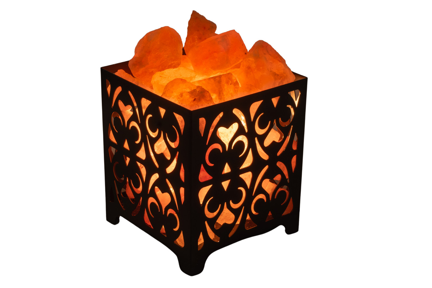 Square Cut Metal Basket with chunks 4-5Kg
