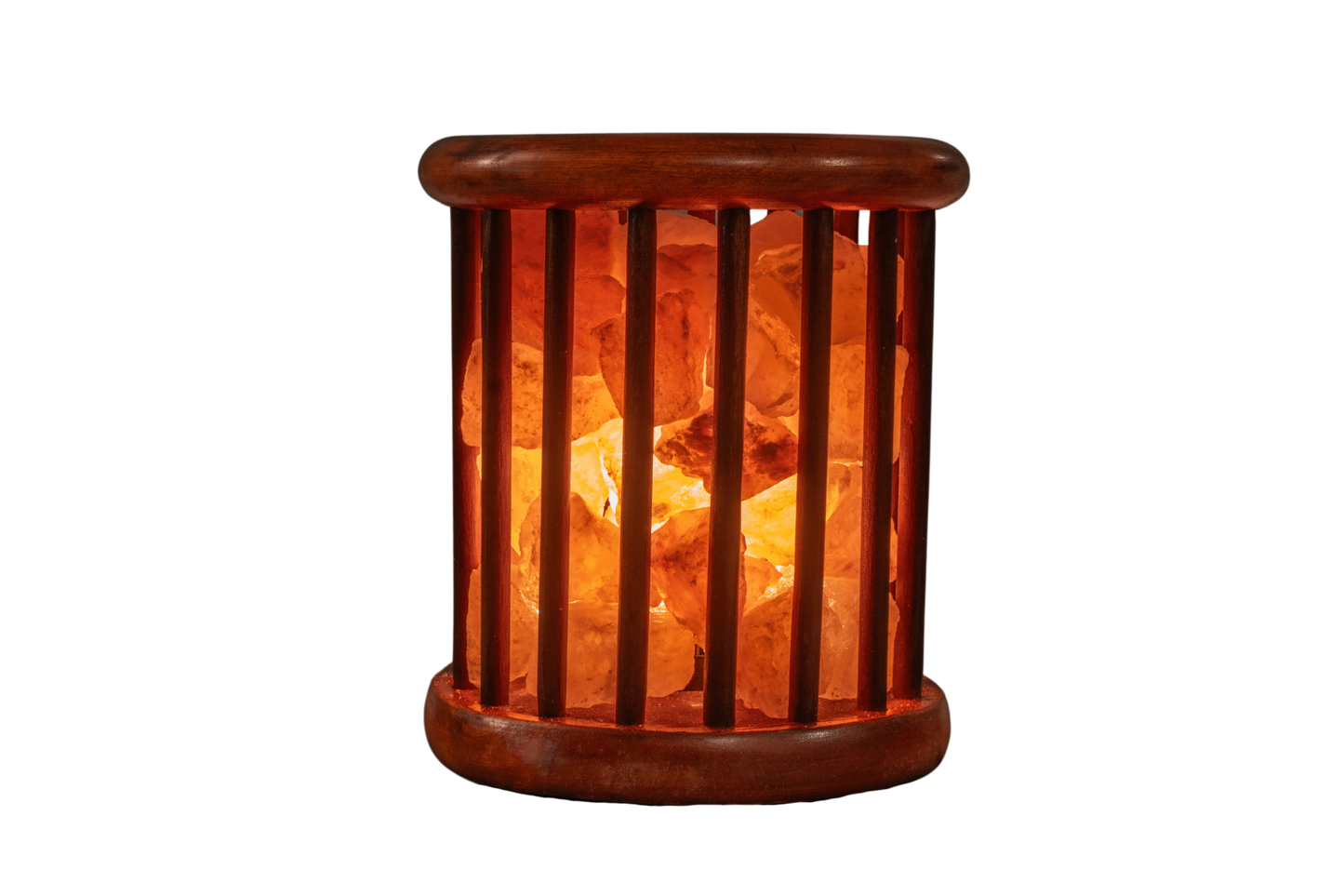 Rose Wooden Bowl Shape Basket with chunks 3-4Kg