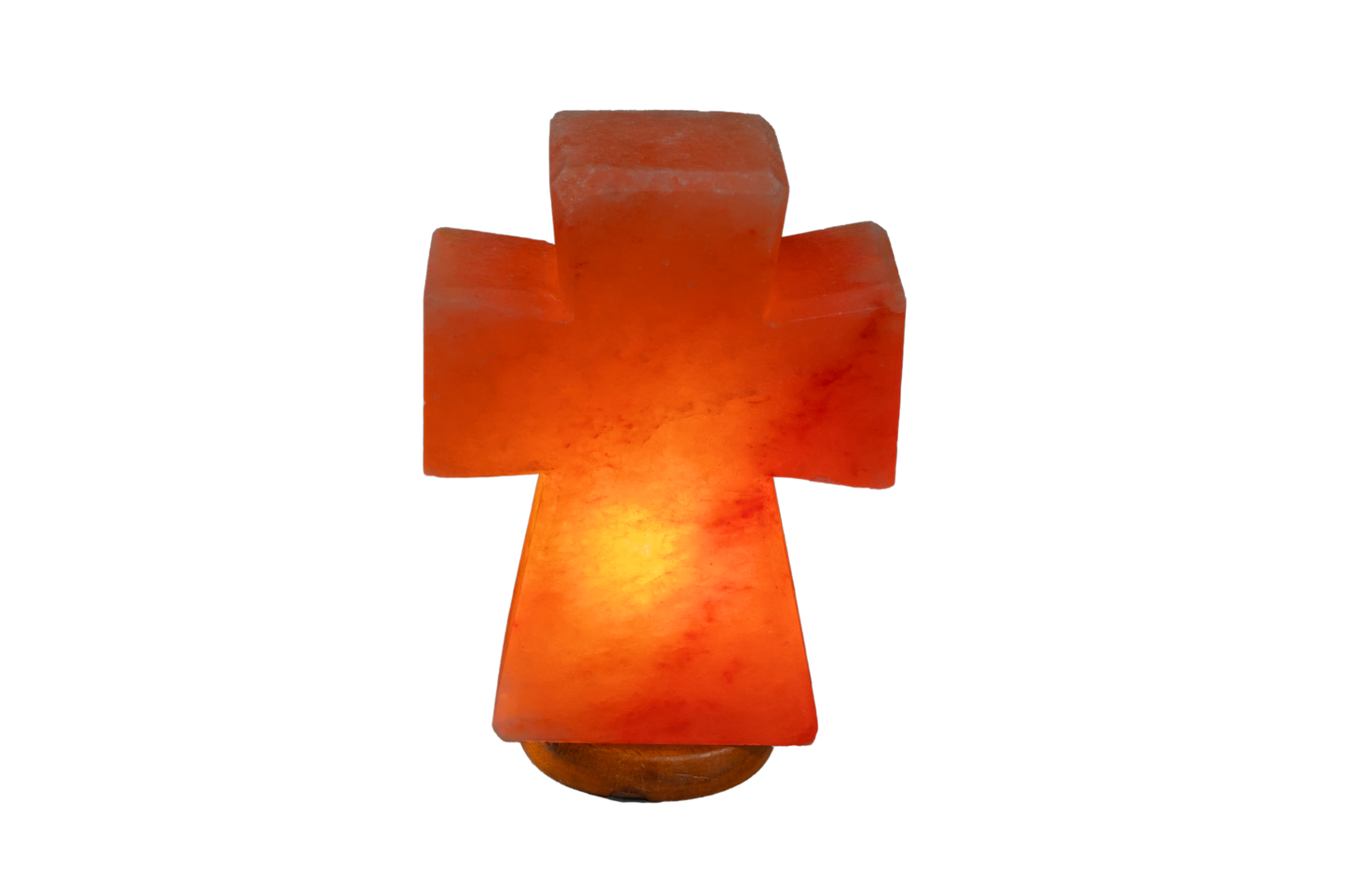 cross shape himalayan salt lamp