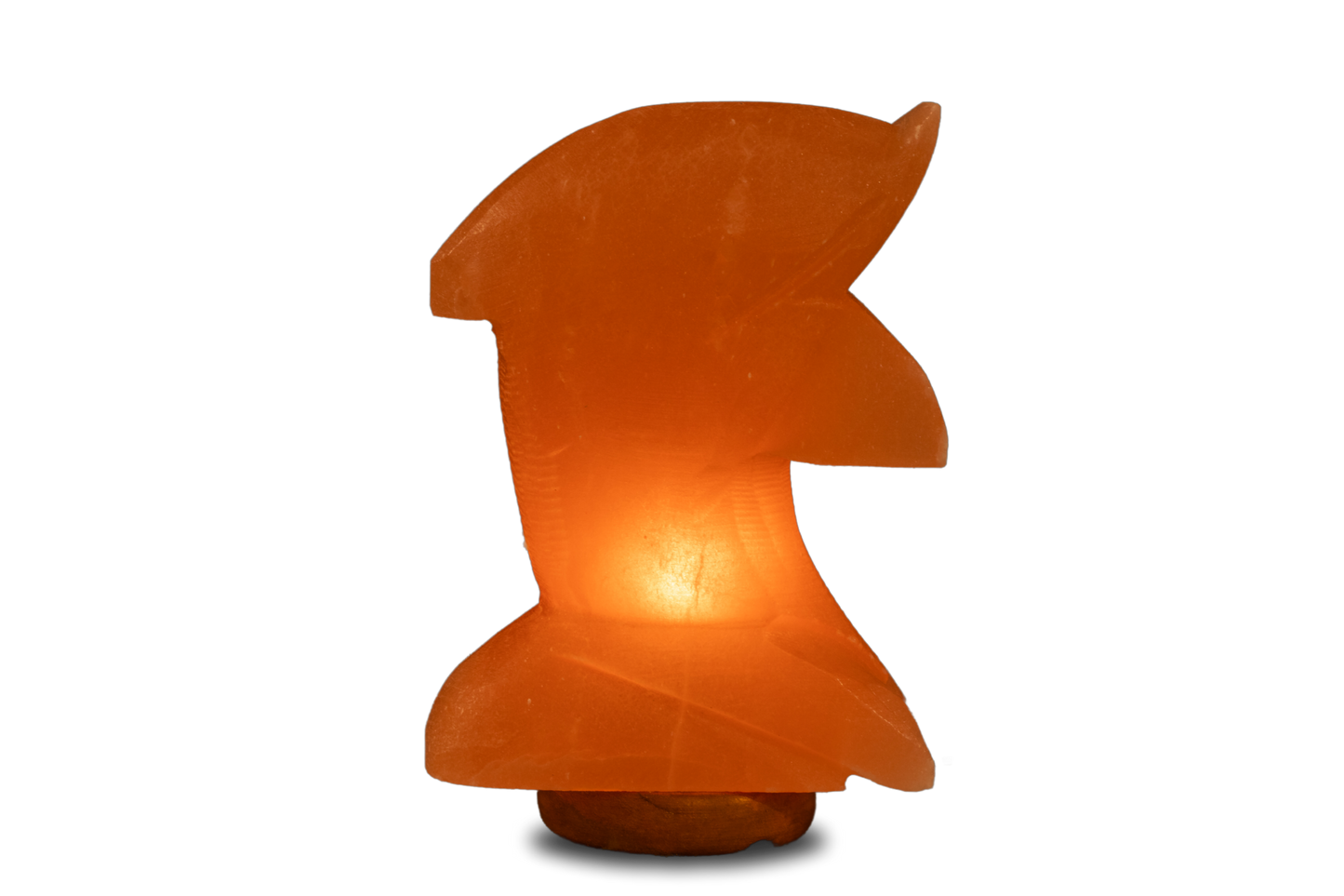 dolphin shape himalayan salt lamp