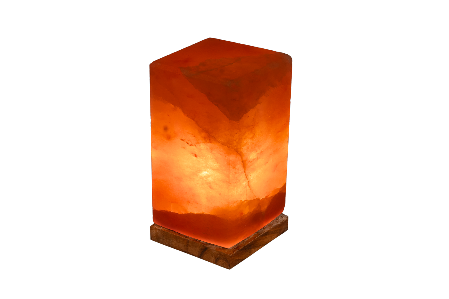 himalayan natural tall square shape salt lamp