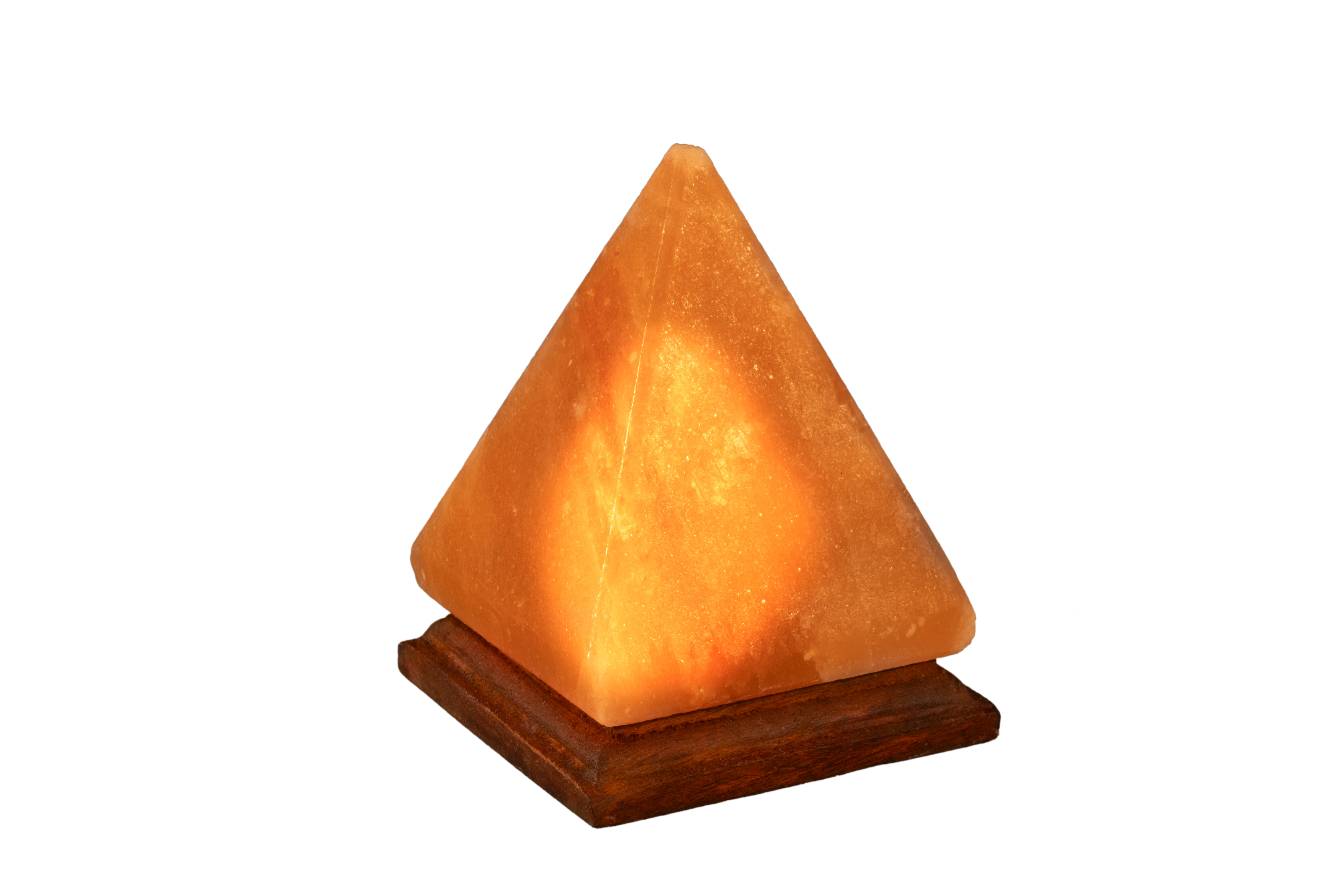 Handcrafted Natural Himalayan Pyramid Shape USB Lamp 800-1000g