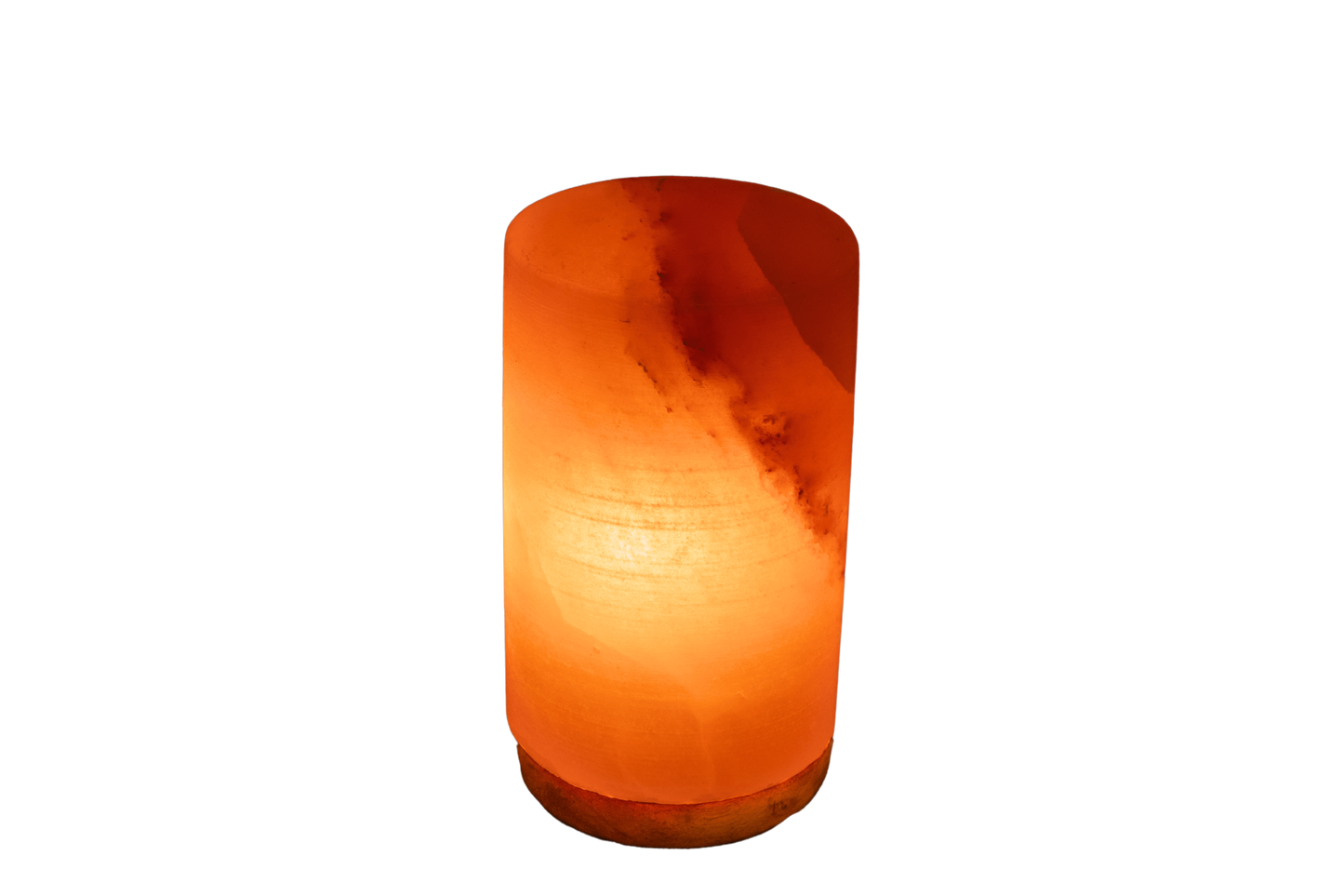 Handcrafted Natural Himalayan Cylinder Shape Salt Lamp 2-3 Kg