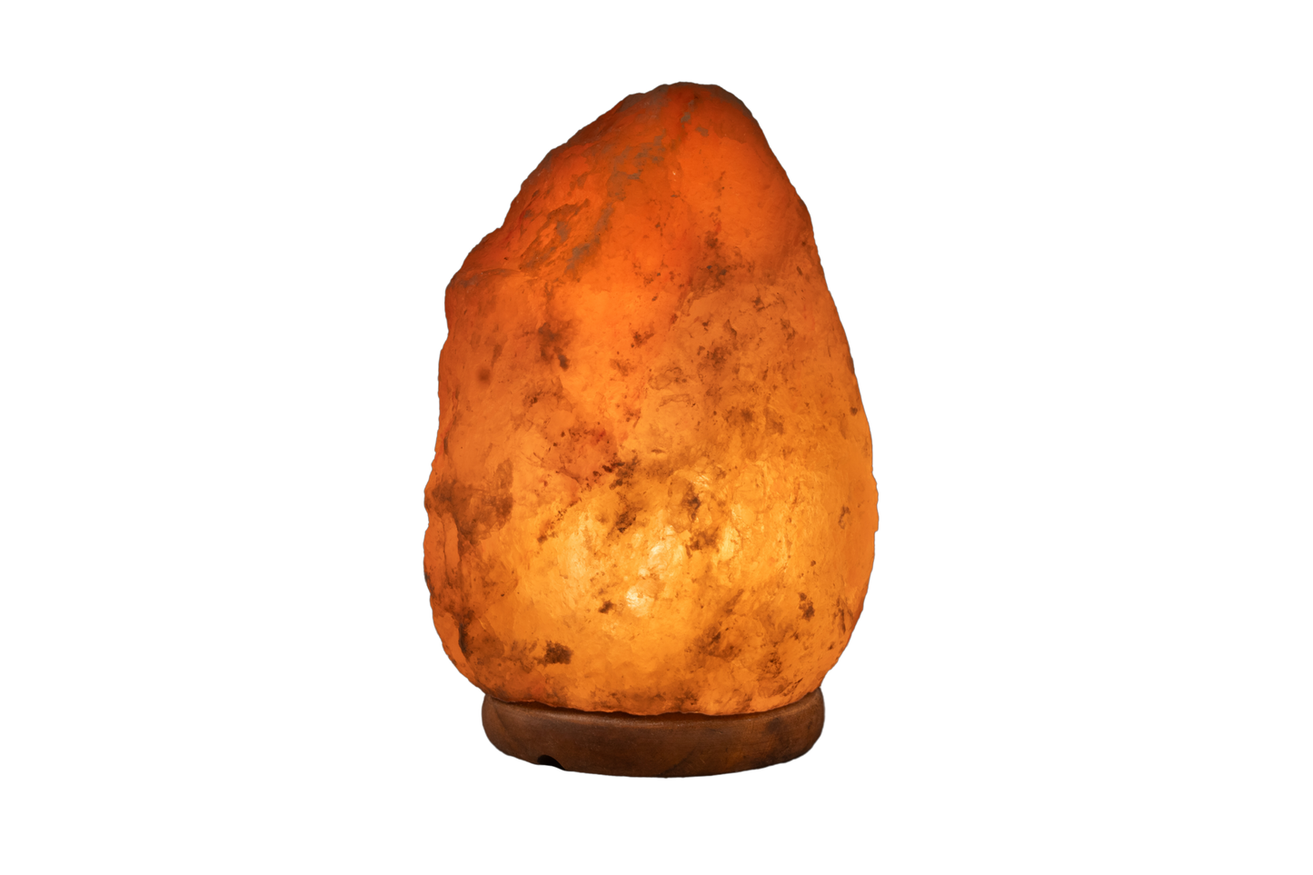 handcrafted natural pink rock salt lamp 
