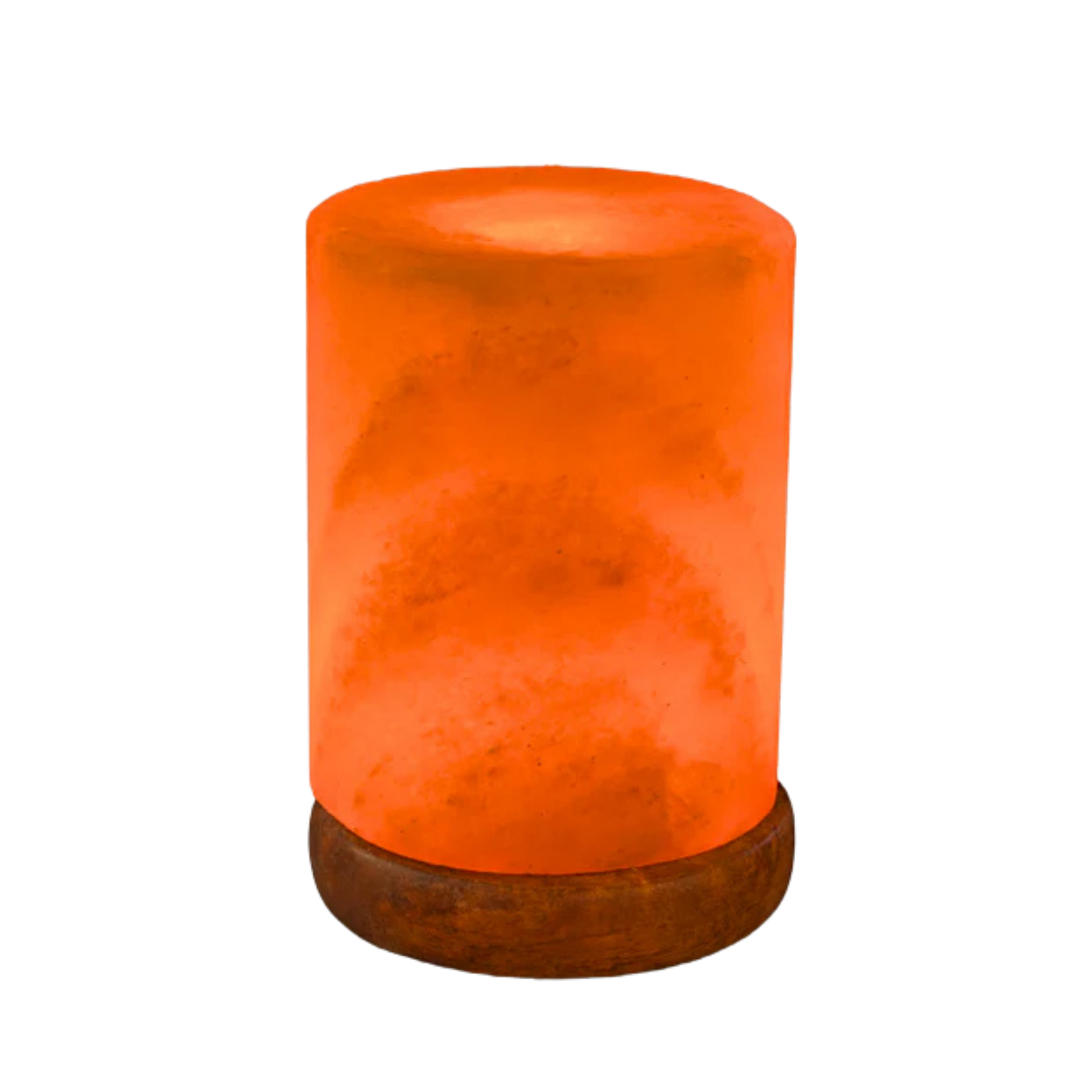 himalayan natural cylinder shape salt lamp